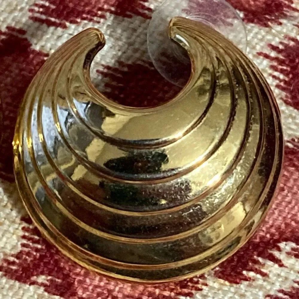 Earrings from estate sale unknown maker - Picture 2 of 3